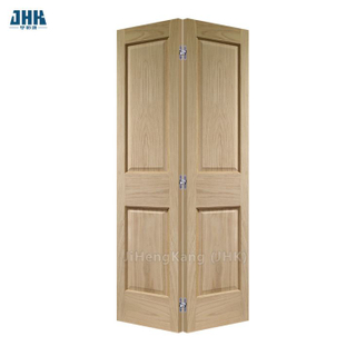 Porta dobrável interior moldada em folha de mogno HDF