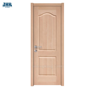 Porta de madeira folheada de 2 painéis com bom design